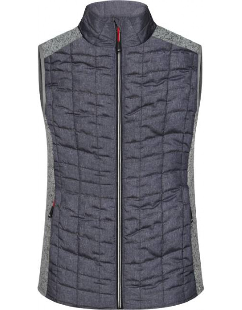 Vestă hibridă tricotată pentru femei